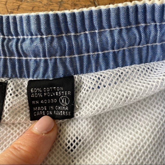 Vintage 80s Mens Swim Shorts XL Pierre Cardin preppy quilted good condition. - Picture 5 of 7